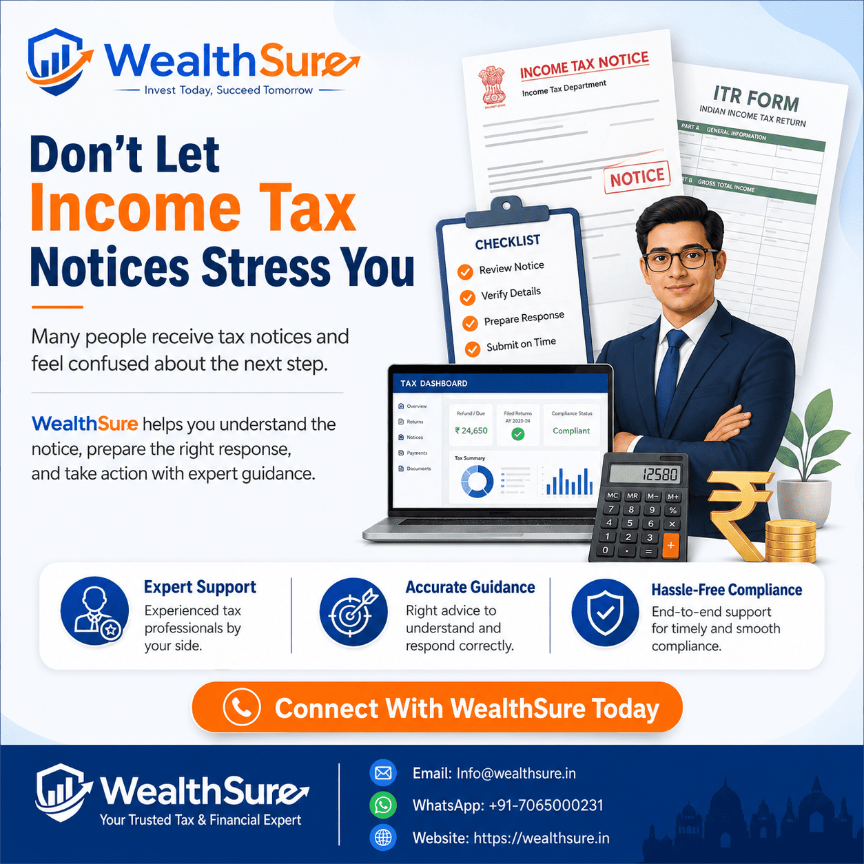 Digital Seva in India: A Practical Guide to Online Services, Tax Filing and Financial Confidence by WealthSure