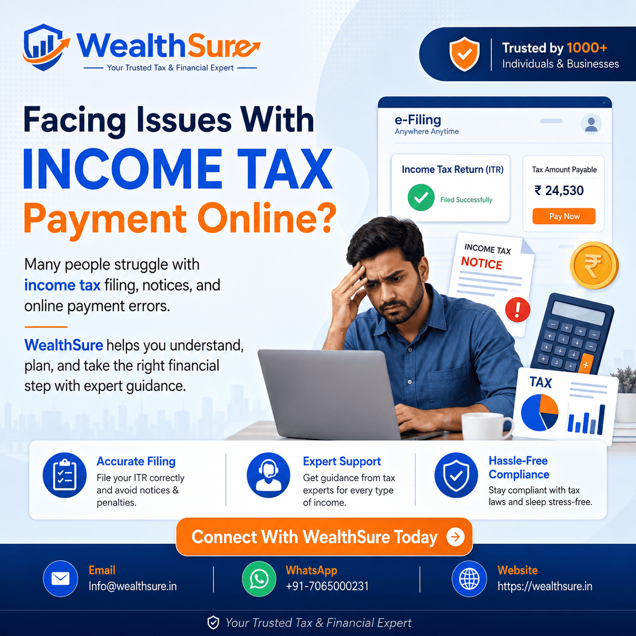 E File Incometax in India: A Practical Step-by-Step Guide for Online ITR Filing by WealthSure