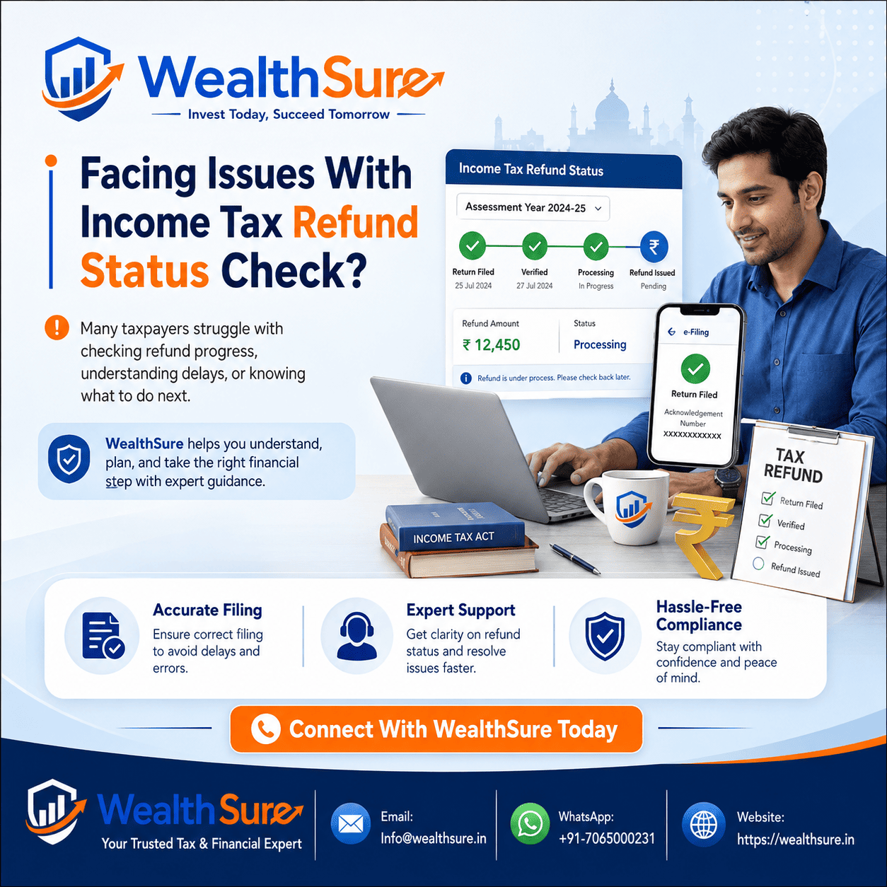 E File Tax Return India: Complete Guide for Accurate Online ITR Filing by WealthSure