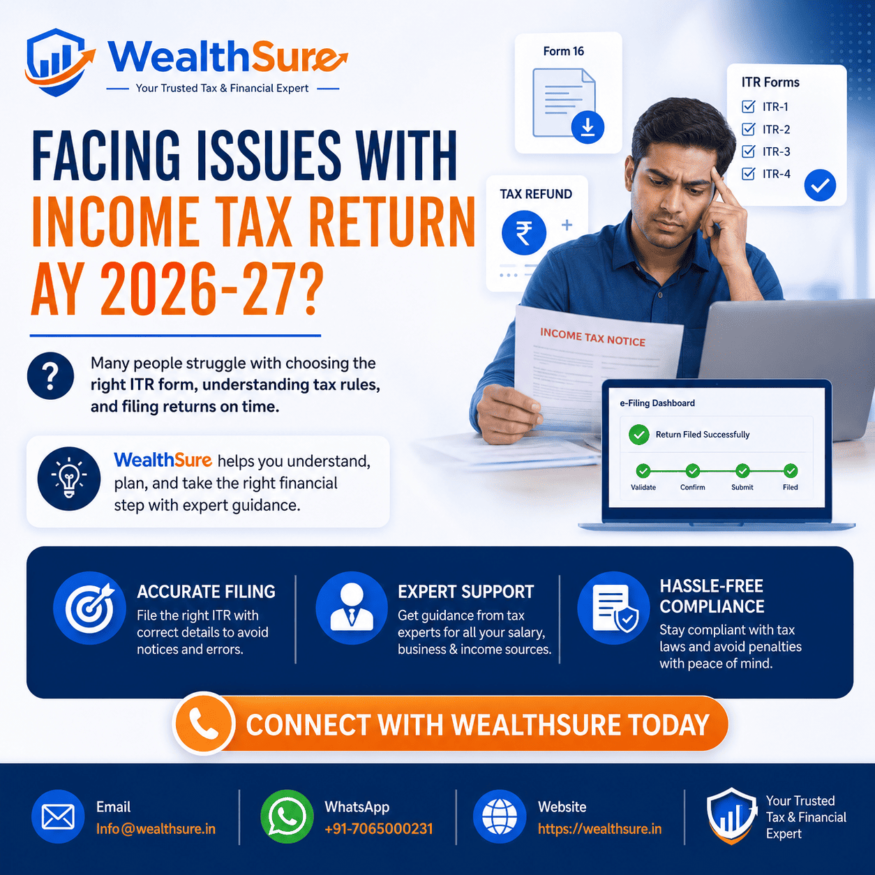 How to File Tax Return in India: A Practical Guide for Every Taxpayer by WealthSure