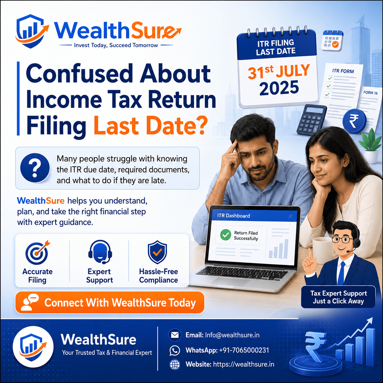 e filing login: A Complete Guide to Using the Income Tax Portal Safely in India by WealthSure