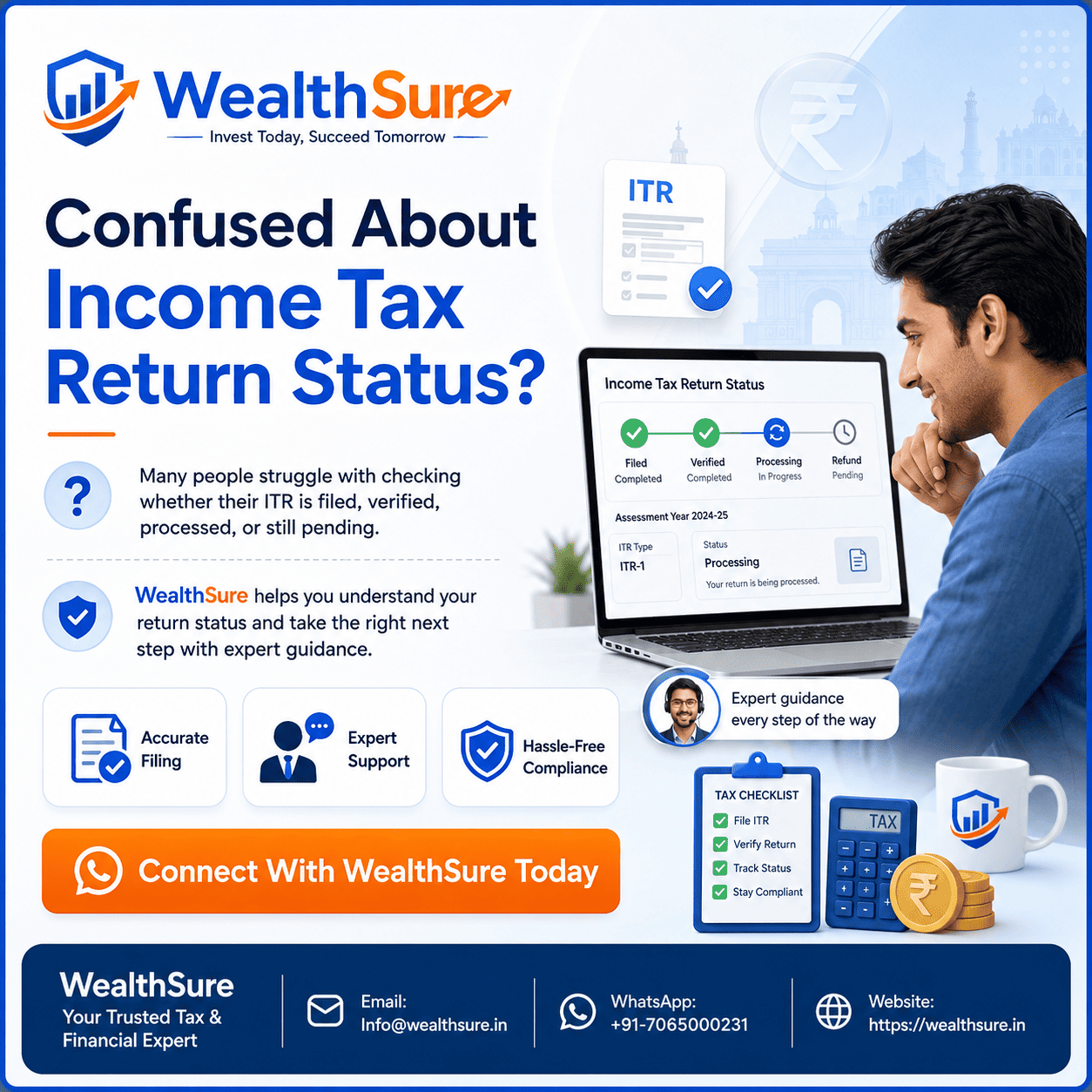 e Pay Income Tax Online in India: Step-by-Step Guide for Safe Tax Payment by WealthSure