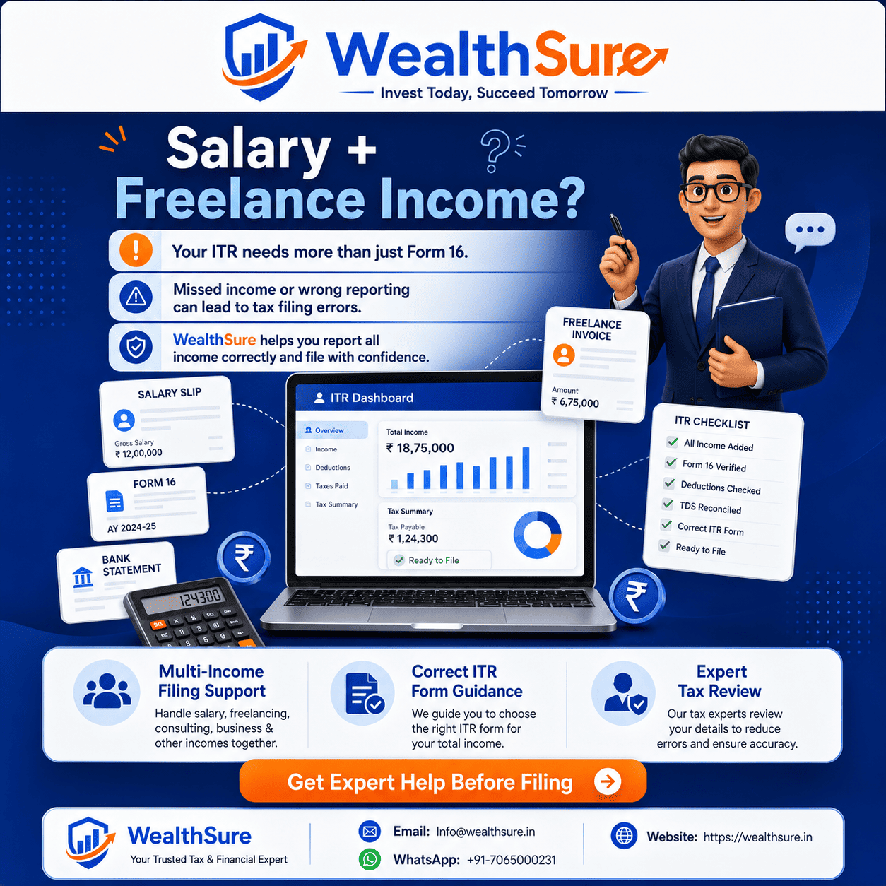Home Financing Calculator: Plan Home Loan EMI, Interest and Affordability in India by WealthSure