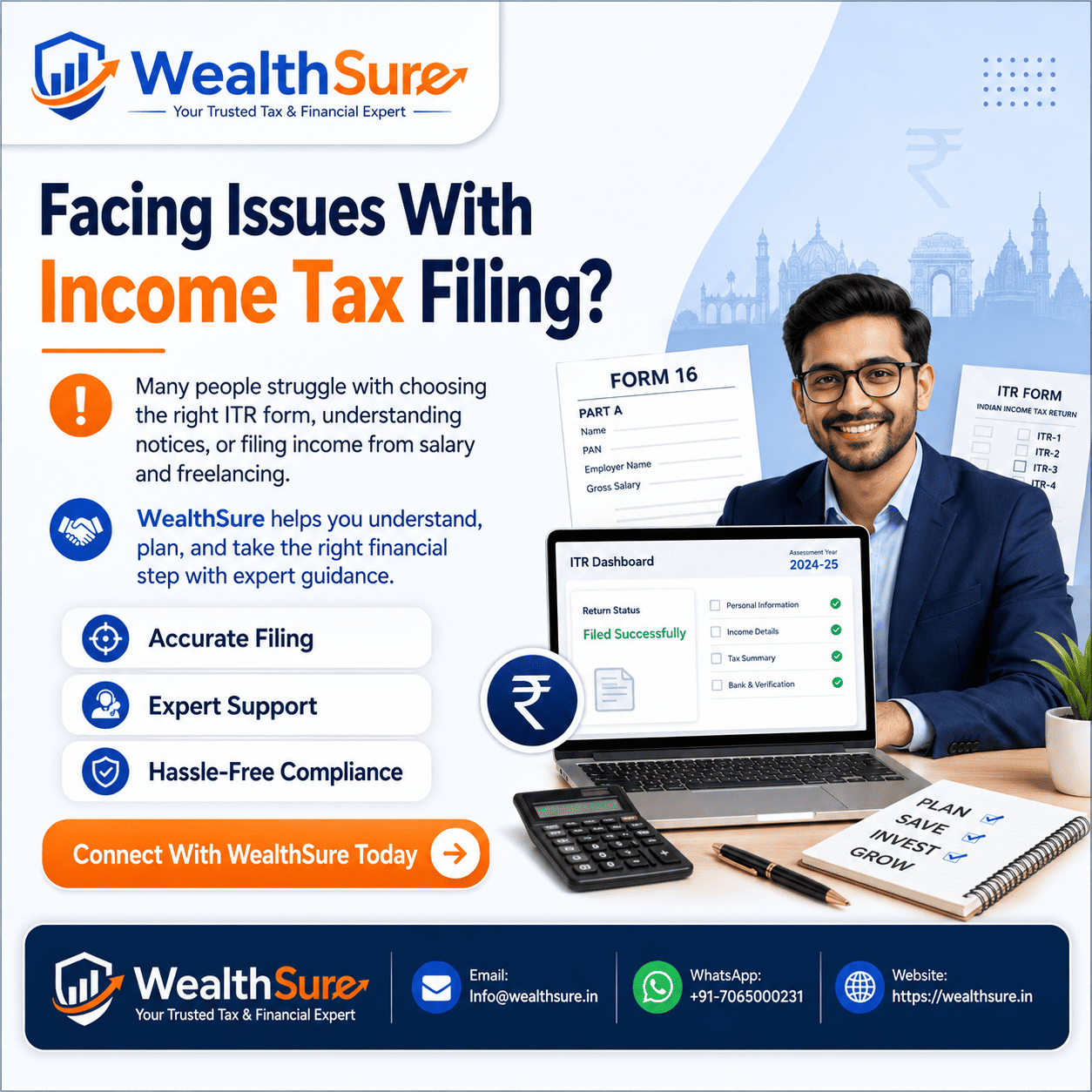 CSC Login Guide India: Safe Digital Seva Access, VLE Services and Financial Tasks by WealthSure