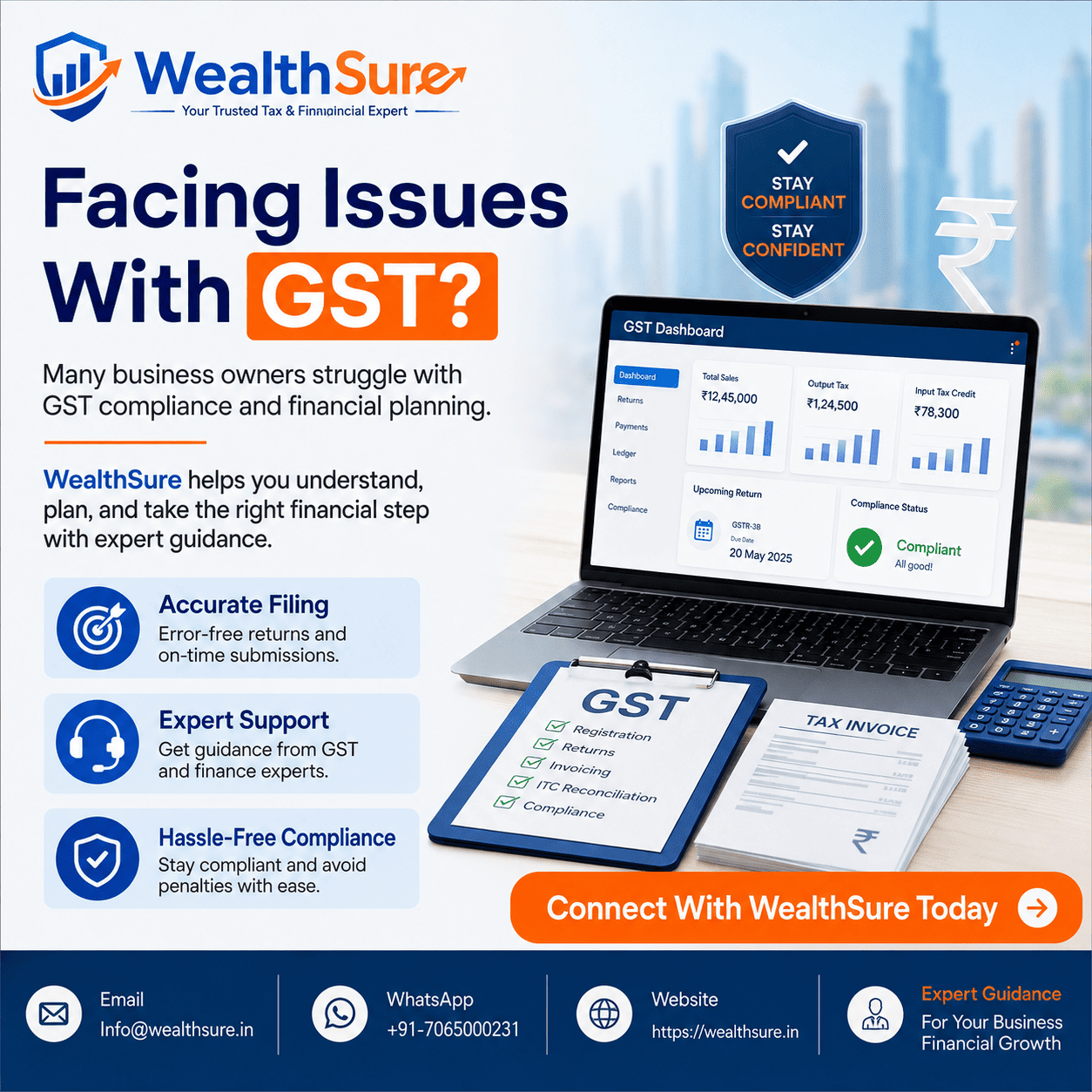 Calculator GST guide for adding, removing and splitting GST in India