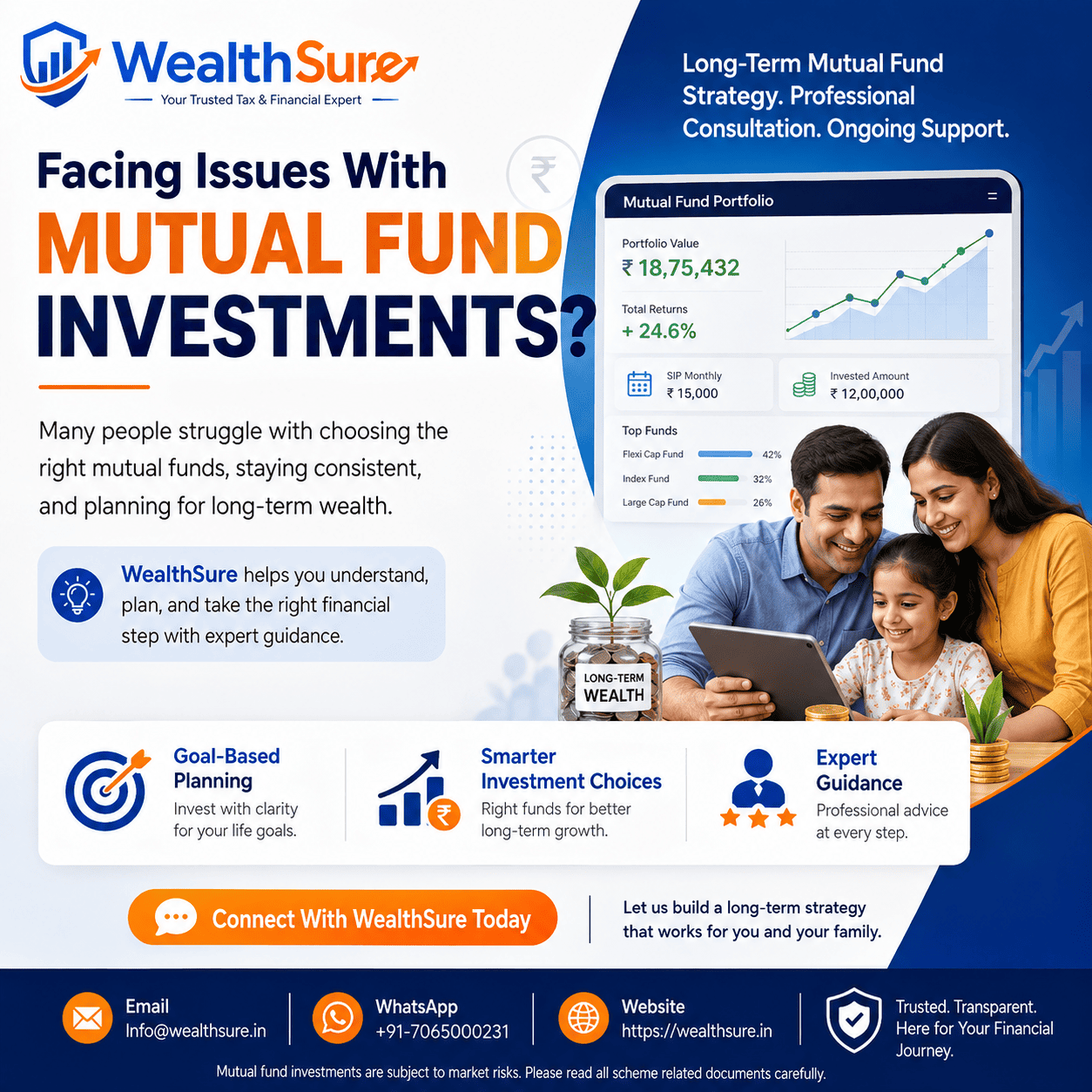 Calculate SIP returns for long-term mutual fund investing in India