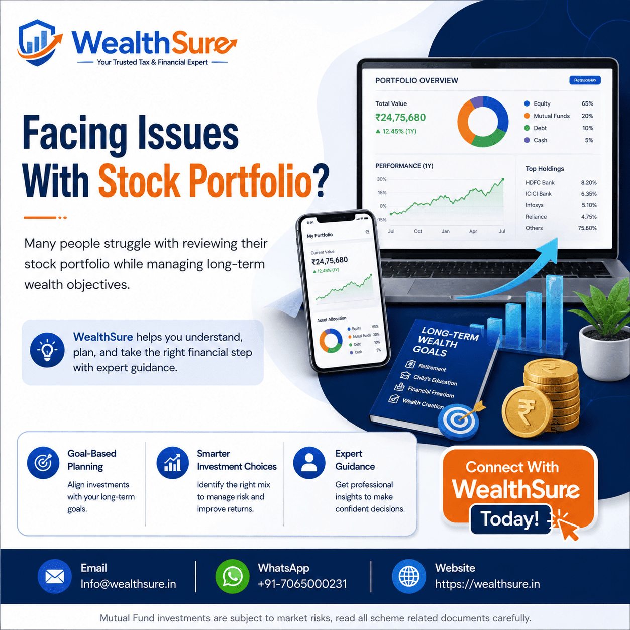 Sensex today live stock market guide for Indian investors by WealthSure