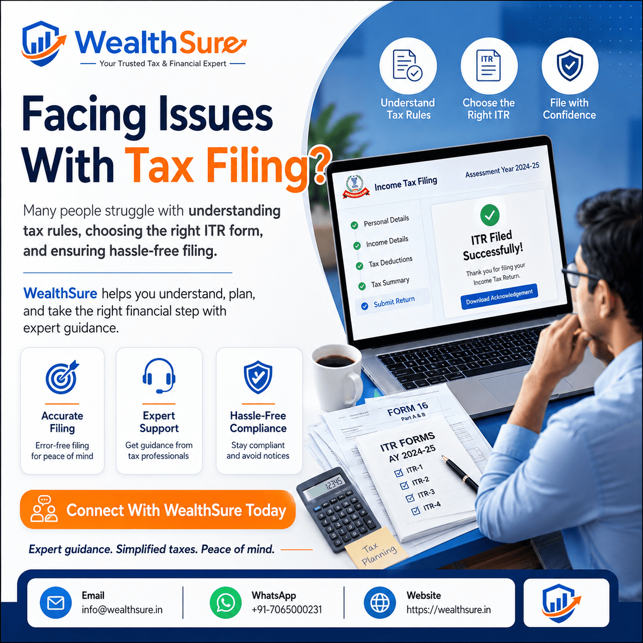 PAN card apply online process and document guide by WealthSure